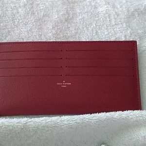 Louis vuitton fuschia felicie credit card insert